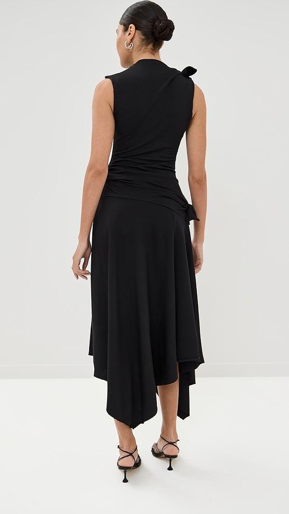 Acne Studios Tie-Up Knot Detail Dress | Shopbop Product Image