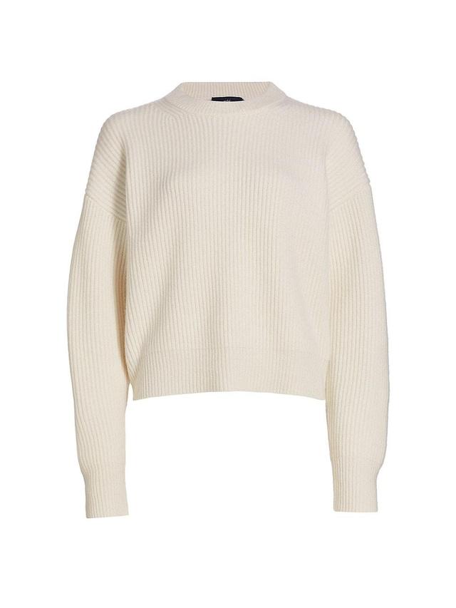 Womens Cornwall Rib-Knit Cashmere Sweater Product Image