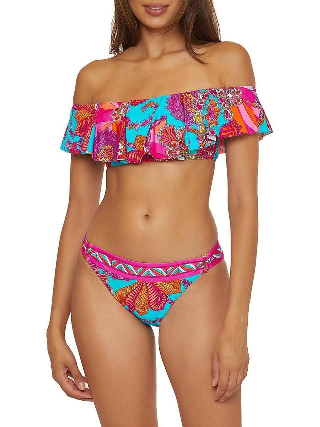 Womens Meilani Floral Bikini Bottom Product Image