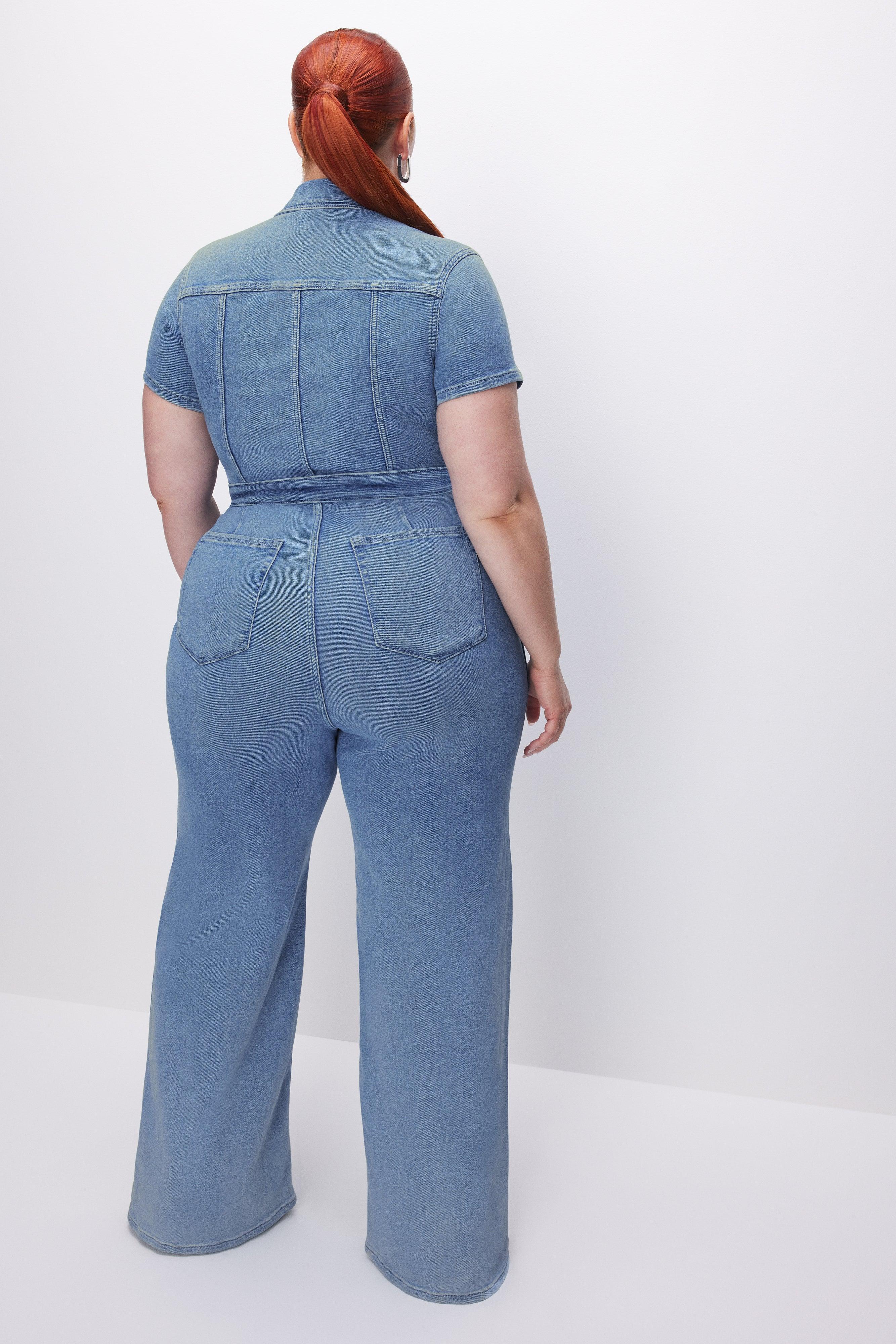 FIT FOR SUCCESS PALAZZO JUMPSUIT | BLUE274 Product Image