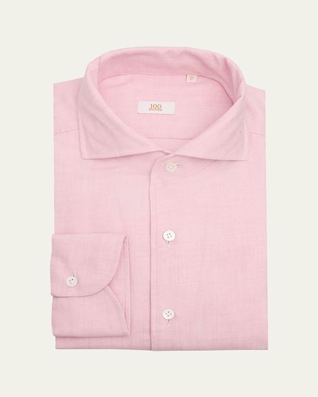 Mens Cotton and Cashmere Sport Shirt Product Image