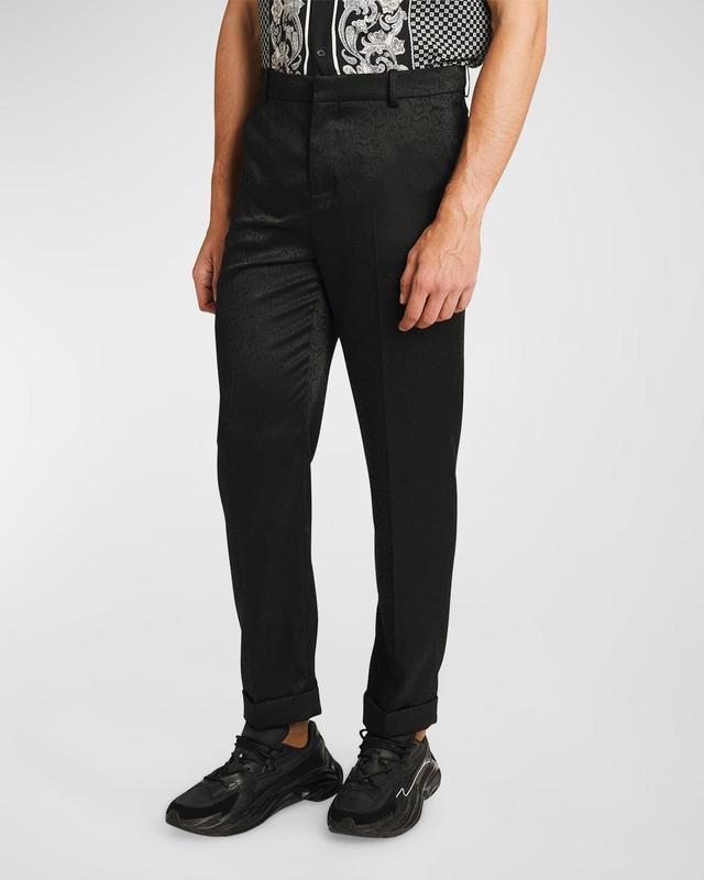 Mens Python Jacquard Dress Pants Product Image