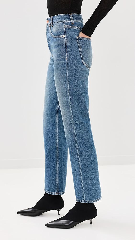 Bite Studios Curved Cotton Denim Jeans | Shopbop product image