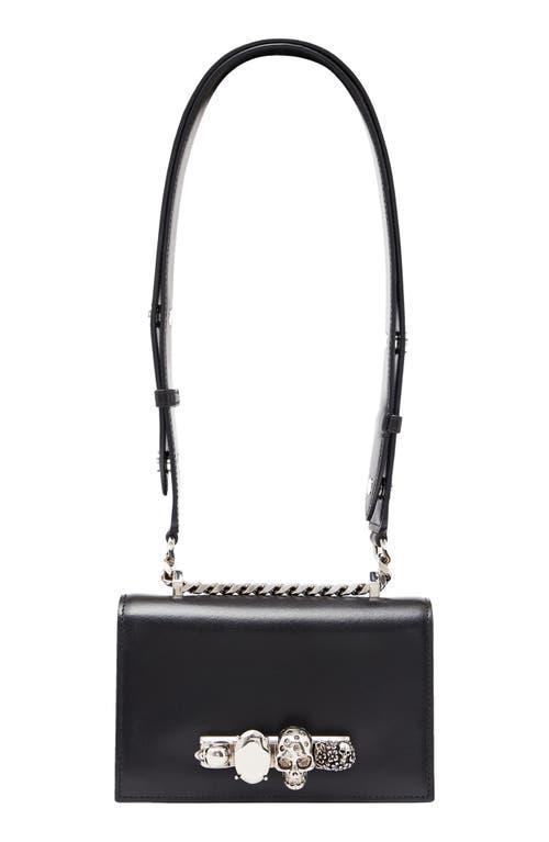 Alexander McQueen Mini The Biker Jeweled Satchel Leather Product Image