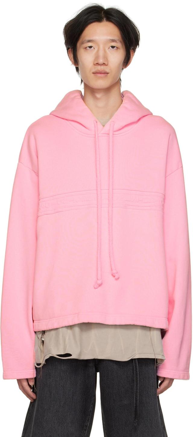 Pink Farmy Hoodie In Blush Pink Product Image