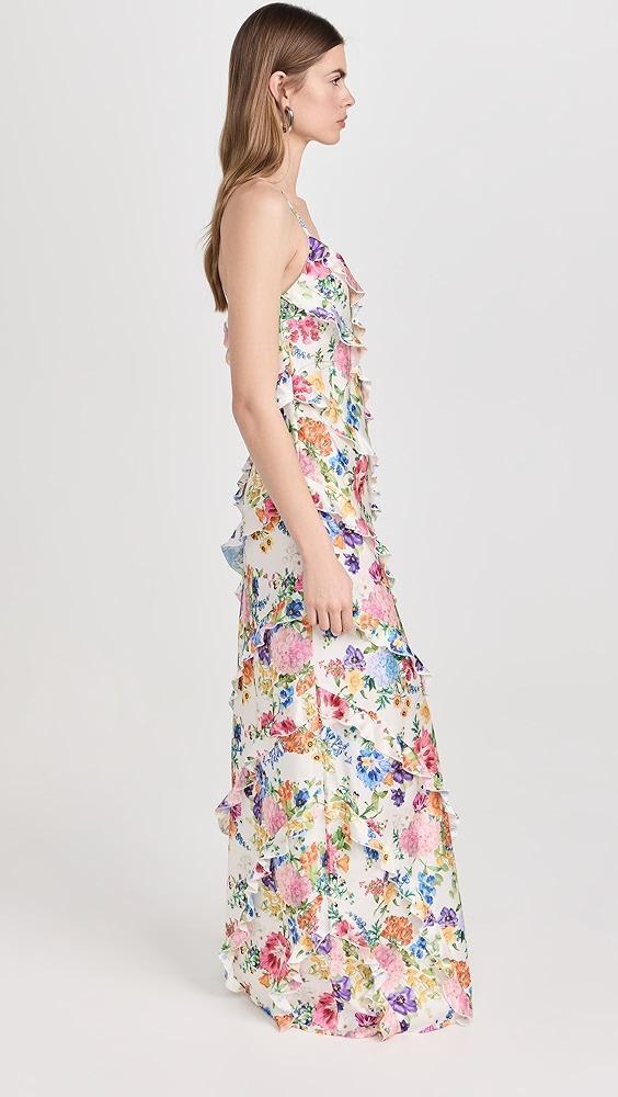 Show Me Your Mumu Romance Ruffle Dress | Shopbop Product Image