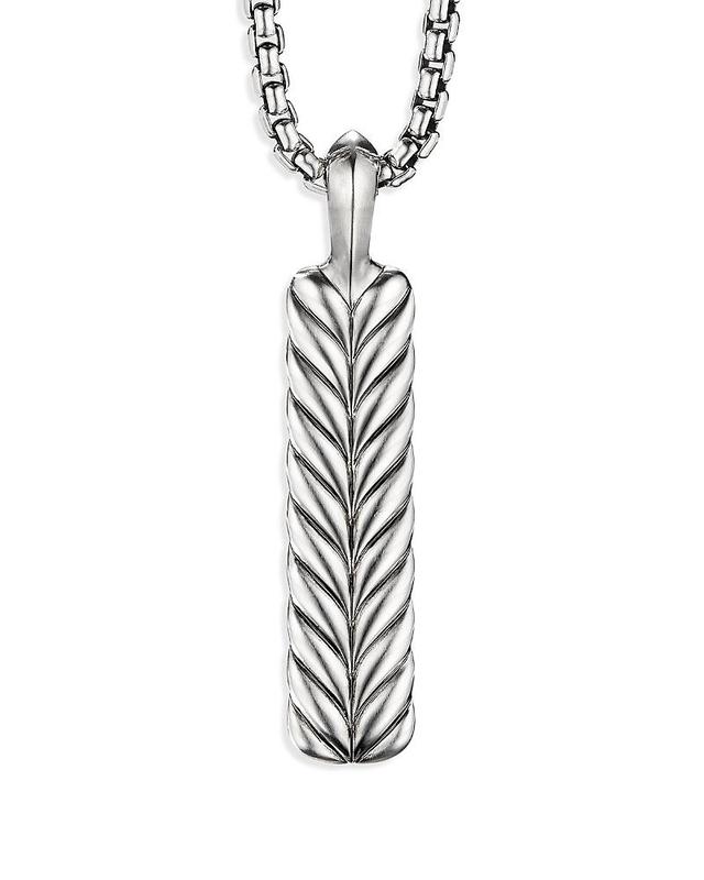 David Yurman Sterling Silver Chevron Ingot Pendant Product Image