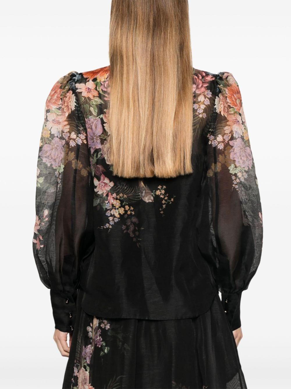 Pavilion Blouse In Black Product Image