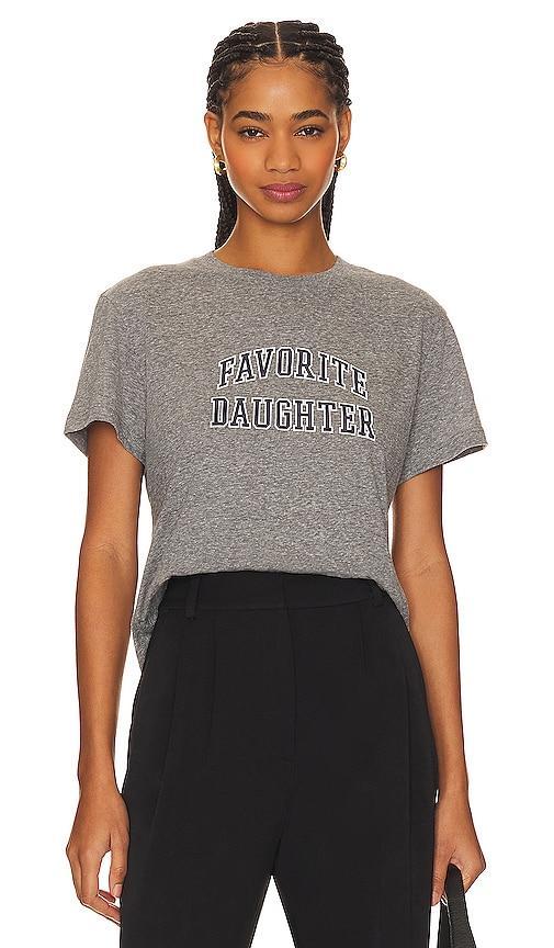 Favorite Daughter Cropped Collegiate Tee Product Image