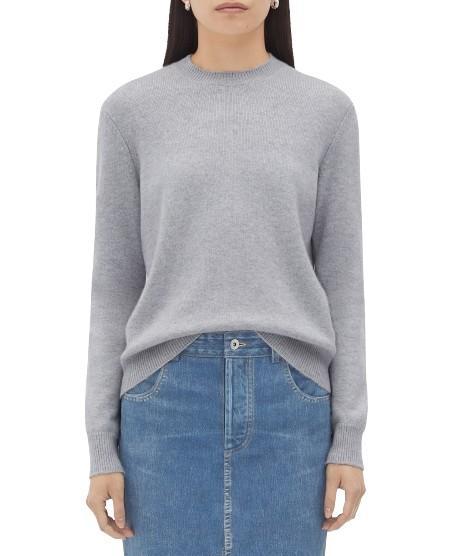 Cashmere Sweater In Grey Product Image