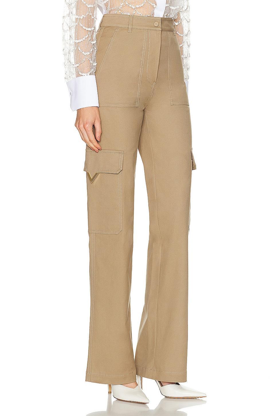 Valentino Cargo Pant Beige. (also in ). Product Image