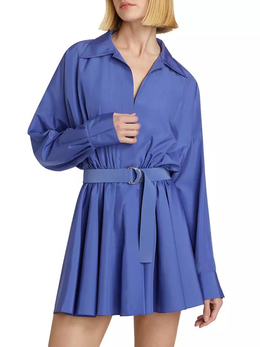 Oversized Mini Shirtdress Product Image