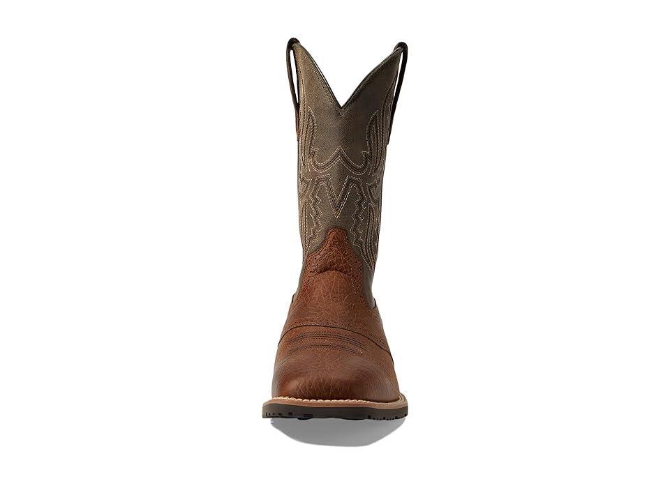 Ariat Hybrid Ranchway Western Boot (Earth) Men's Shoes Product Image