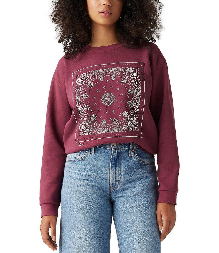 Levi's® Patchwork Bandana Graphic Sweatshirt Product Image