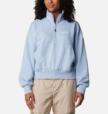 Columbia Women's Marble Canyon French Terry Quarter Zip Pullover- Product Image