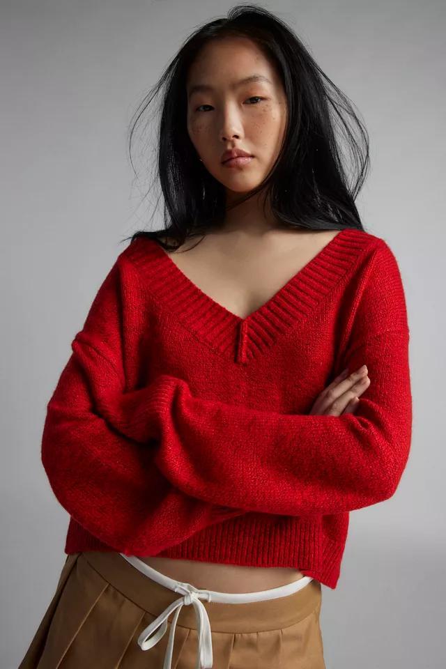 BDG Jenna V-Neck Sweater Product Image