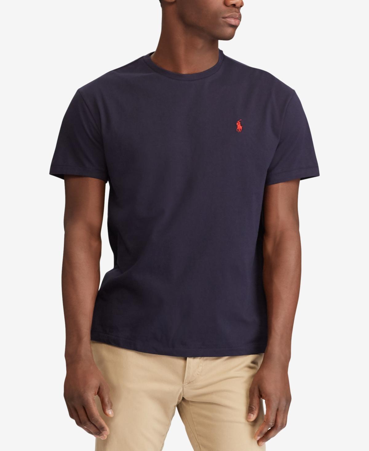 Polo Ralph Lauren Mens Classic Fit Crew Neck T-Shirt Product Image