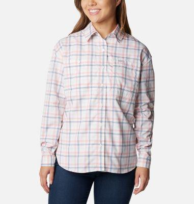 Columbia Women's Silver Ridge Utility Patterned Long Sleeve Shirt- Product Image