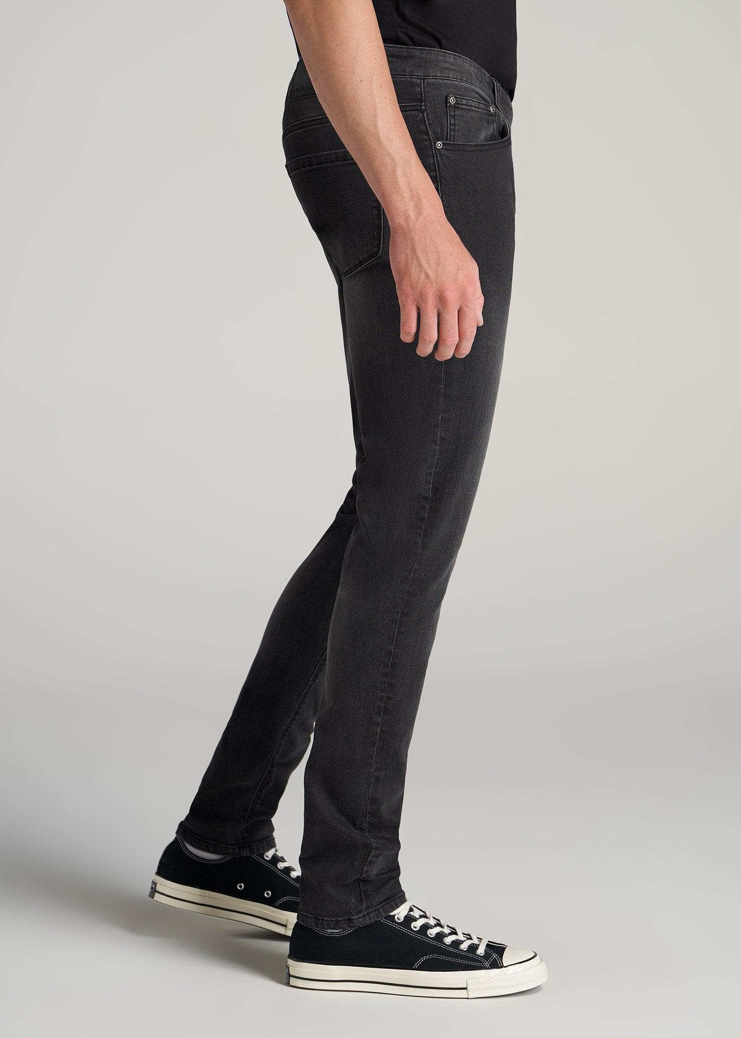 Travis SKINNY Jeans for Tall Men in Dark Smoke Male Product Image