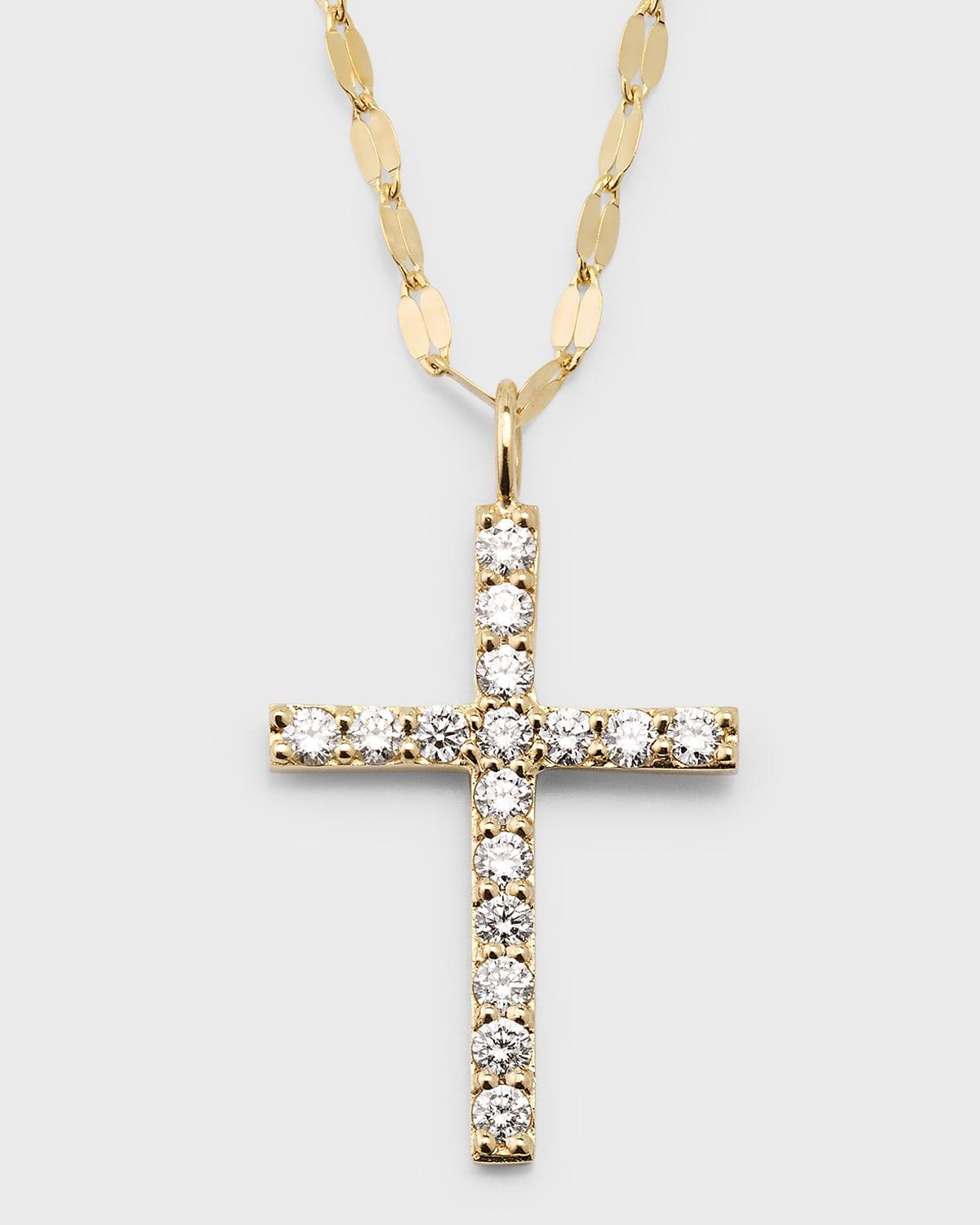 Lana Diamond Cross Pendant Necklace Product Image