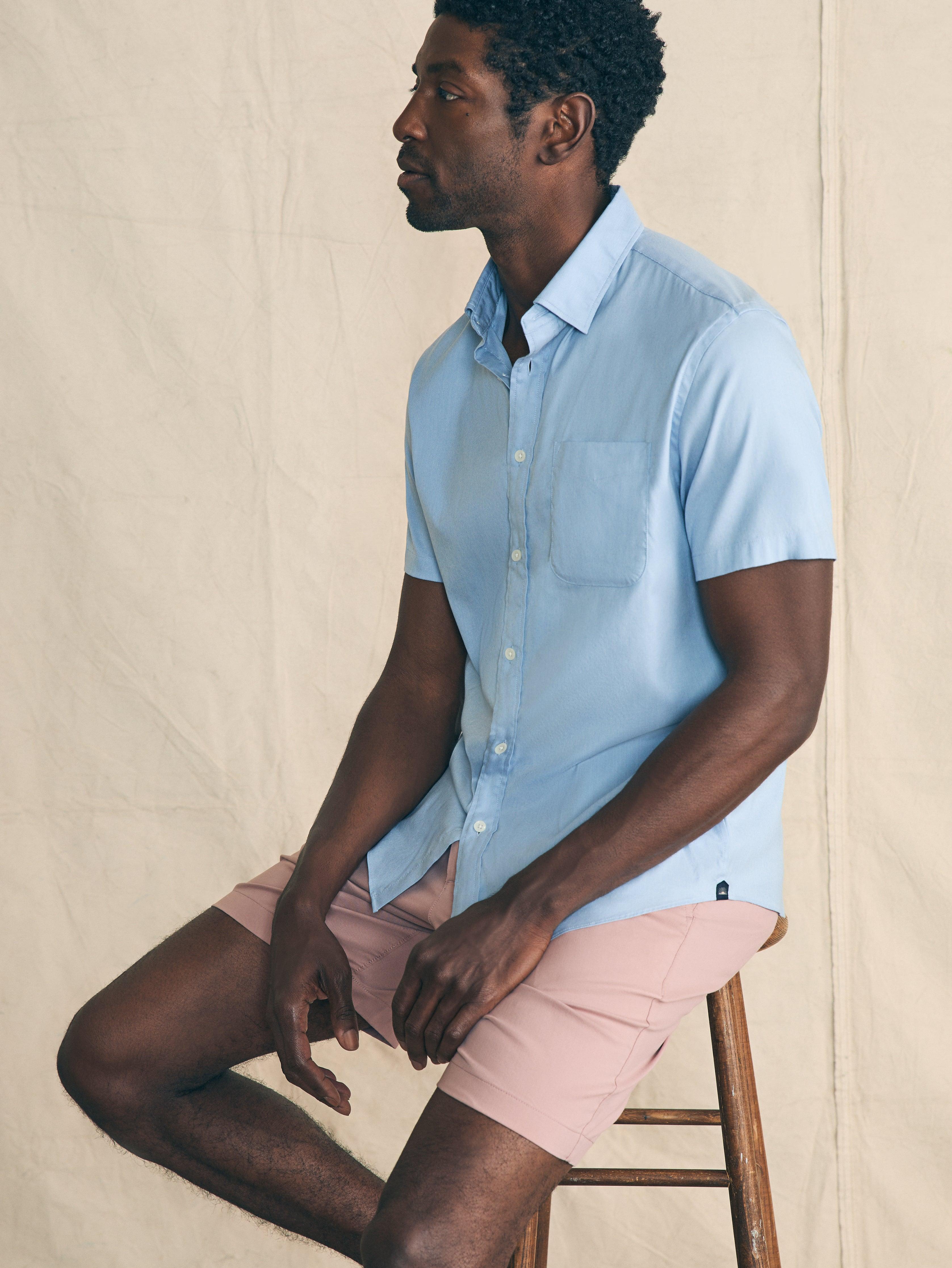 Movement™ Short-Sleeve Shirt - Atlantic Sky Male Product Image