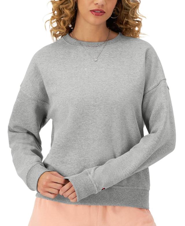 Champion Womens Powerblend Fleece Crewneck Sweatshirt Product Image