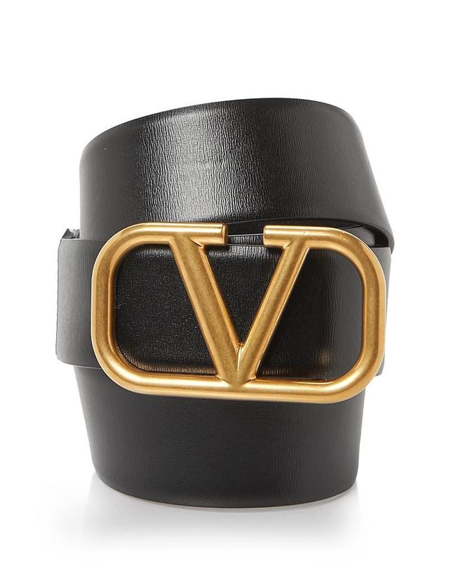 Mens Vlogo Type Calfskin Belt Product Image