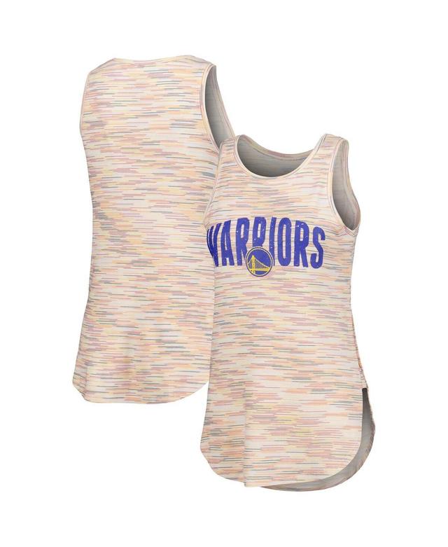 Womens Concepts Sport White Golden State Warriors Sunray Tank Top Product Image