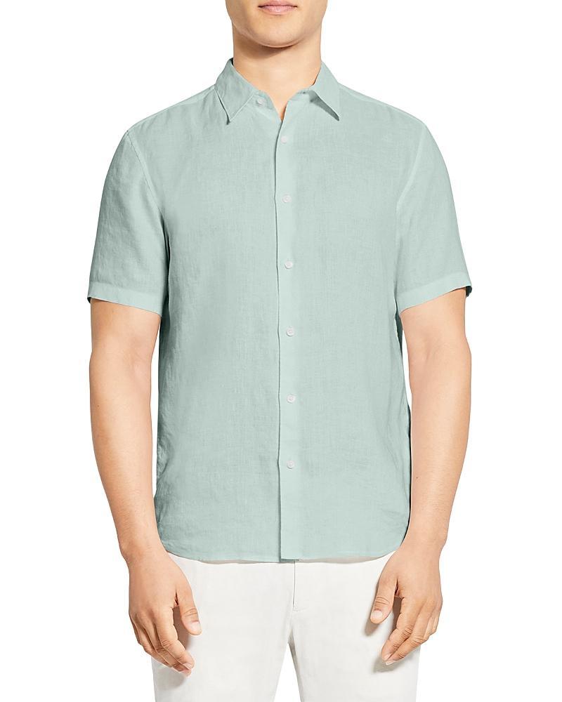 Mens Irving Linen Short-Sleeve Shirt Product Image