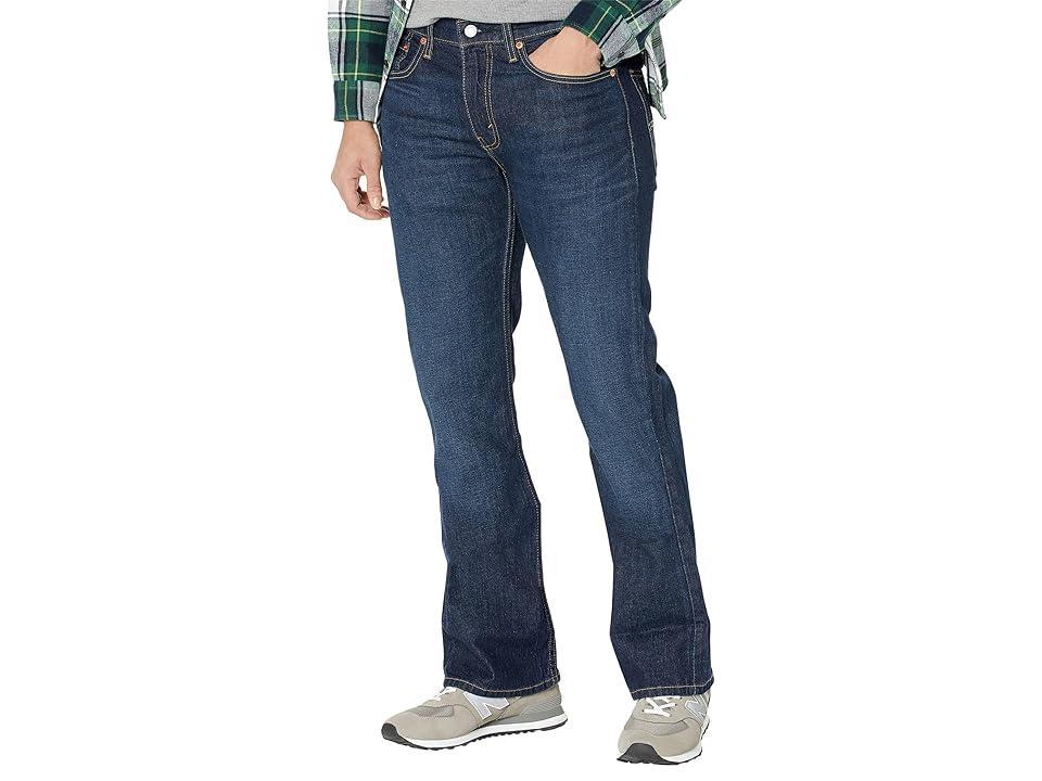 Mens Levis 527 Slim Bootcut Stretch Jeans Product Image