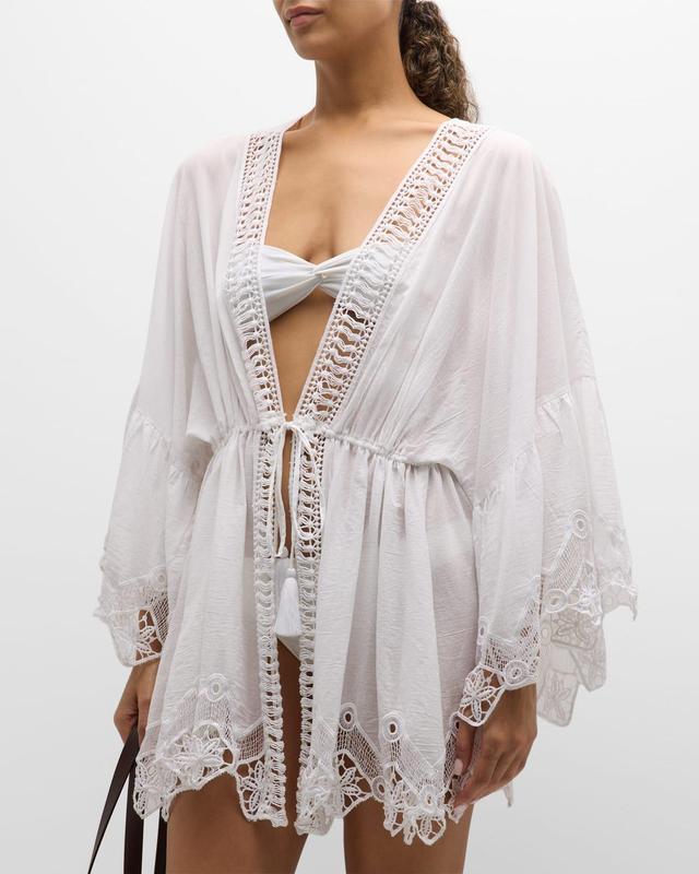 April Lace Caftan Coverup Product Image