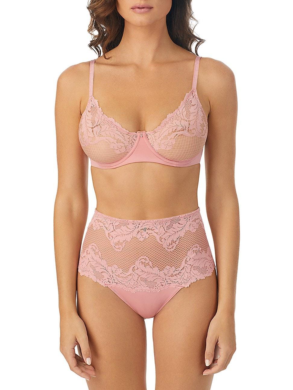 Le Mystre Lace Allure Unlined Underwire Bra Product Image