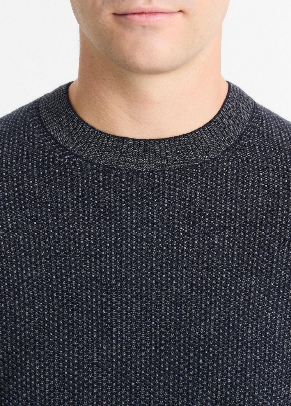 Geo Jacquard Wool-Blend Sweater Product Image