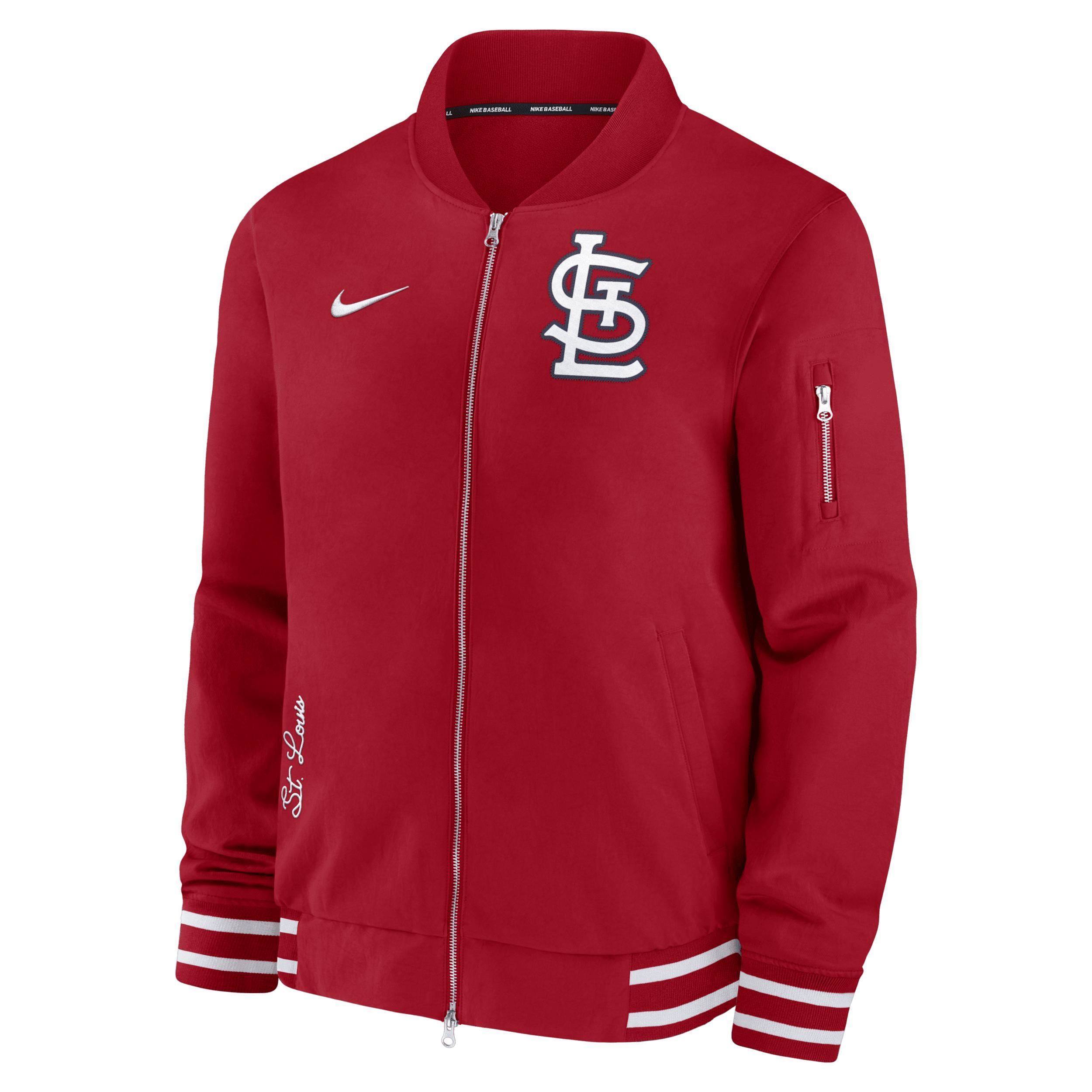 Nike Mens Red St. Louis Cardinals 2024 City Connect Authentic Collection Game Time Full-Zip Jacket Product Image