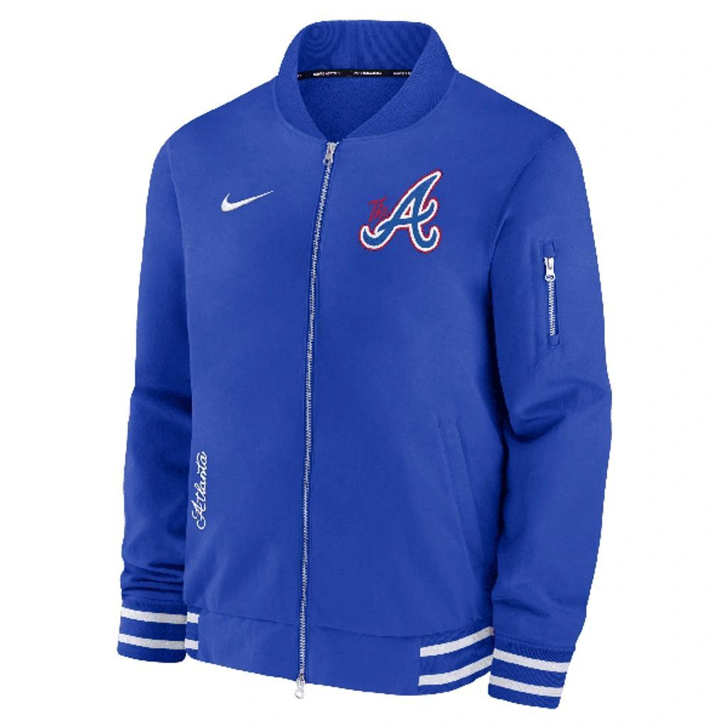 NIKE Men's  Navy Chicago White Sox Authentic Collection Full-zip Bomber Jacket Product Image