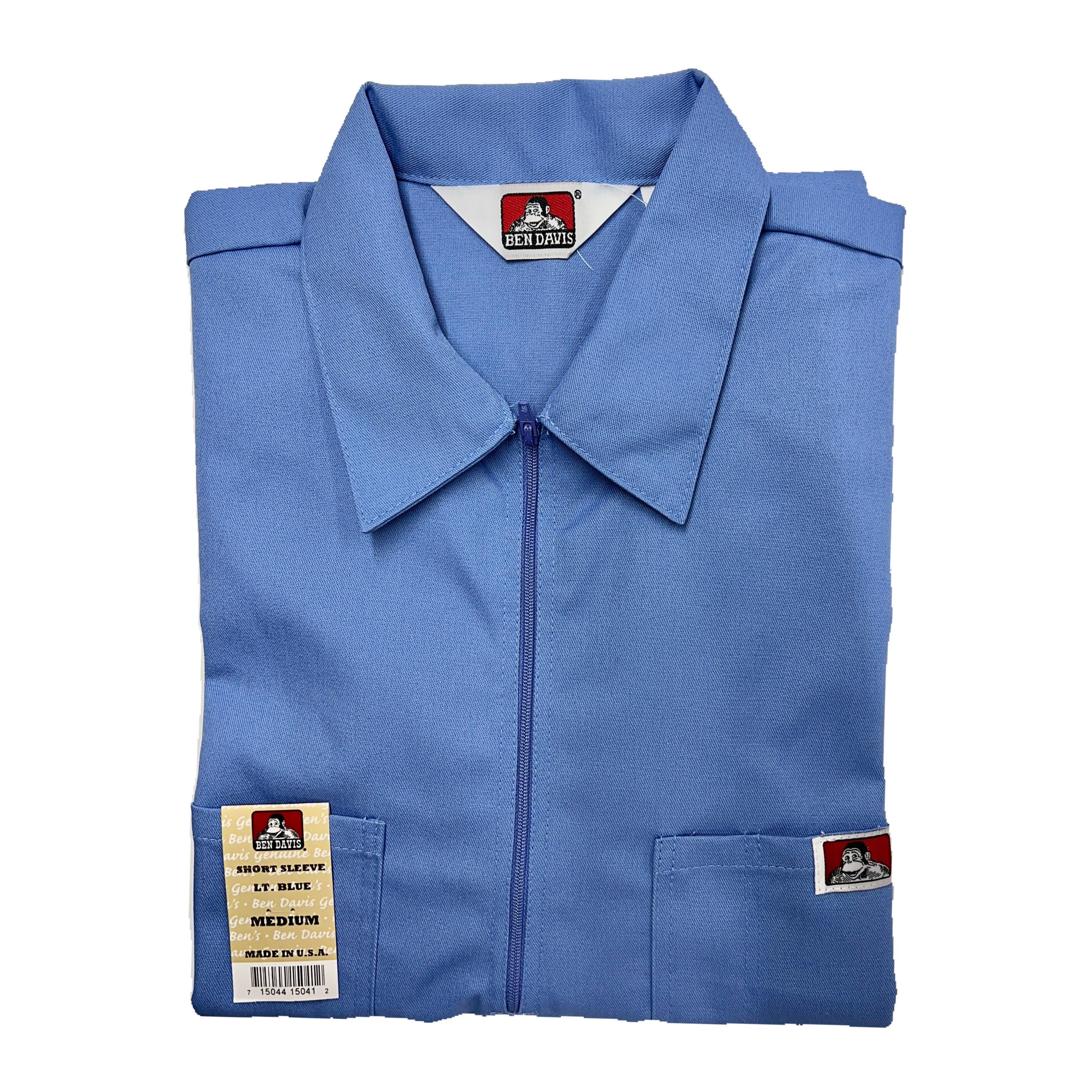 Ben Davis Short Sleeve Solid 1/2 Zip Shirt Male Product Image