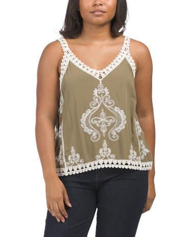 Crochet Sleeveless Top For Women Product Image