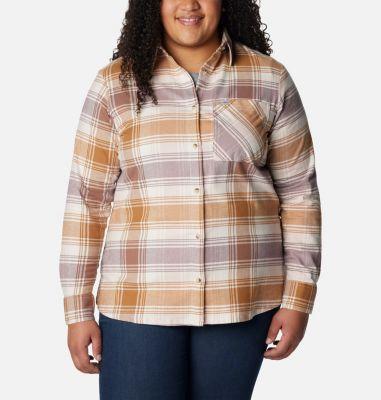 Columbia Women's Calico Basin Flannel Long Sleeve Shirt - Plus Size- product image