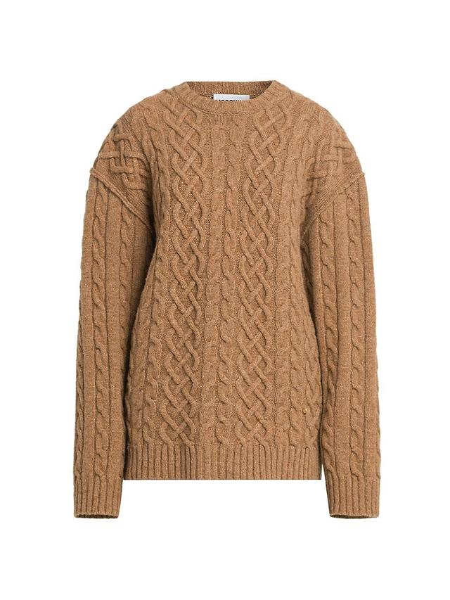 Womens Shetland Wool Sweater Product Image