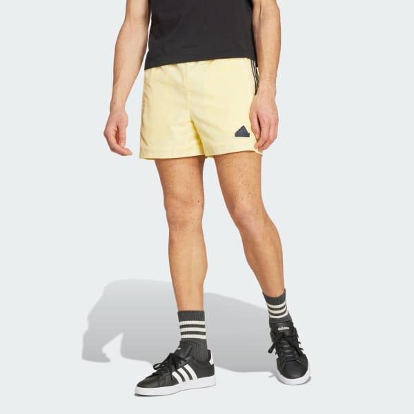 adidas House of Tiro Woven Shorts Almost Yellow M Mens Product Image