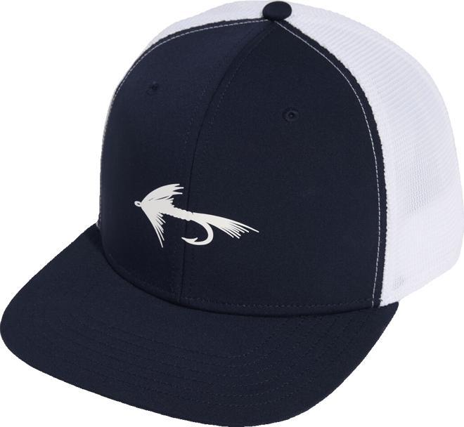 Lure Patch Flat Brim Trucker Hat Product Image