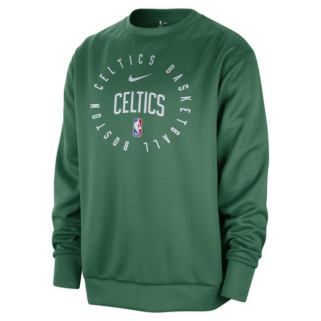 Boston Celtics Spotlight Nike Mens Dri-FIT NBA Crew-Neck Sweatshirt Product Image