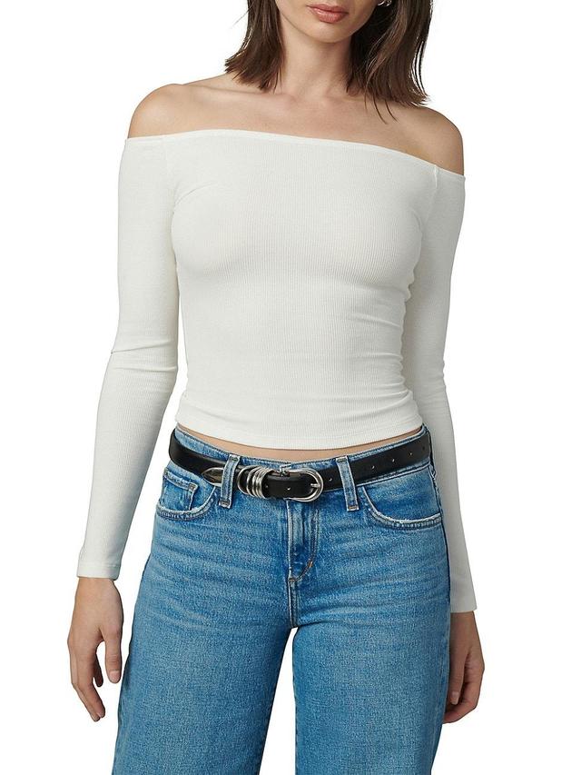 Womens The Devin Off-the-Shoulder Top Product Image