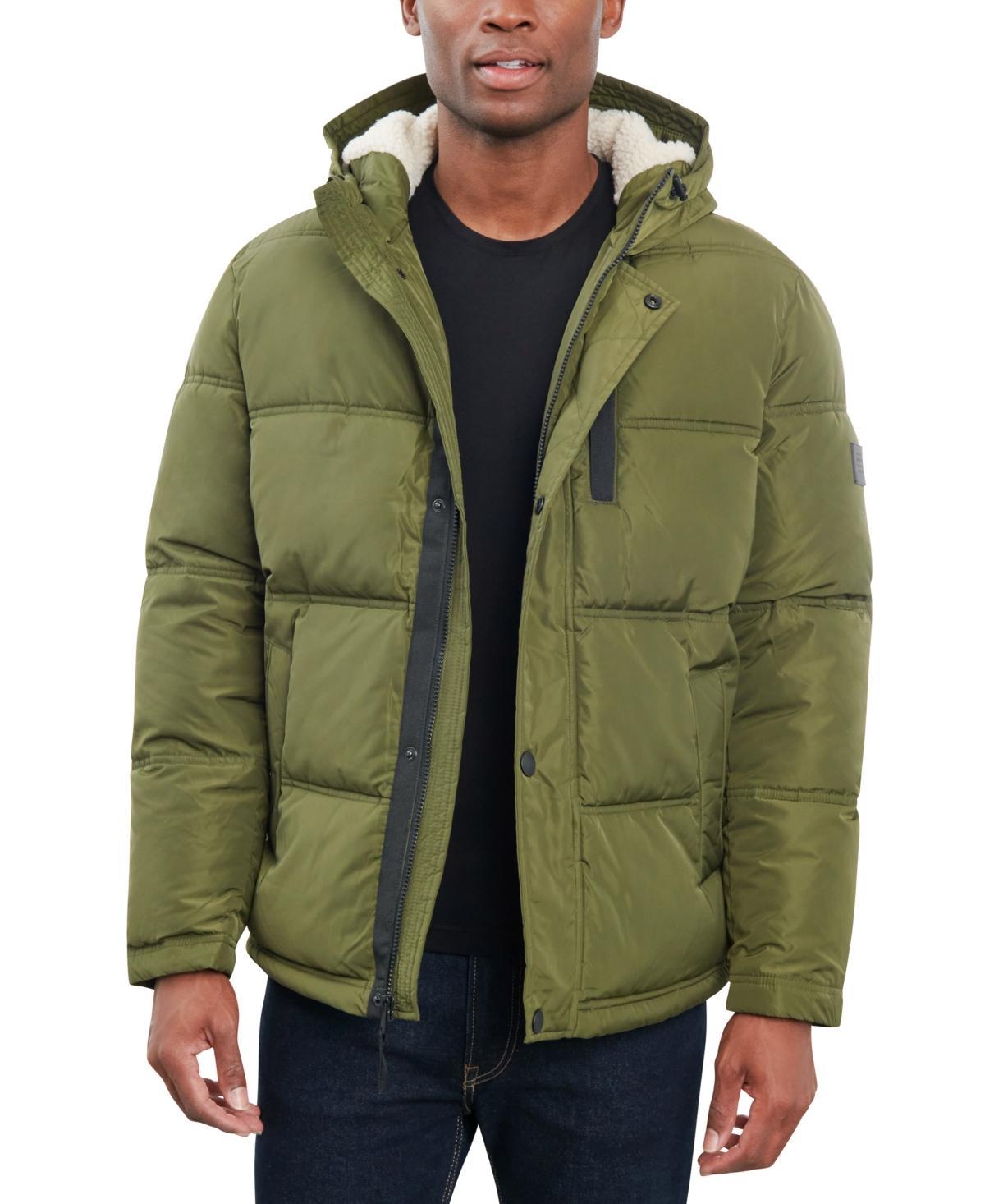 Lucky Brand Mens Fleece-Lined Hooded Parka Product Image