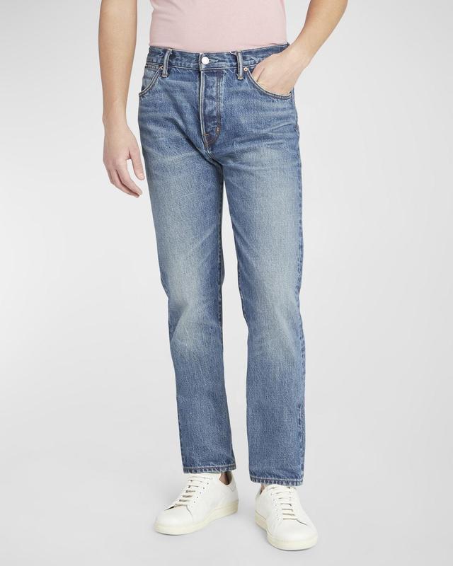 Mens Selvedge Denim Jeans Product Image