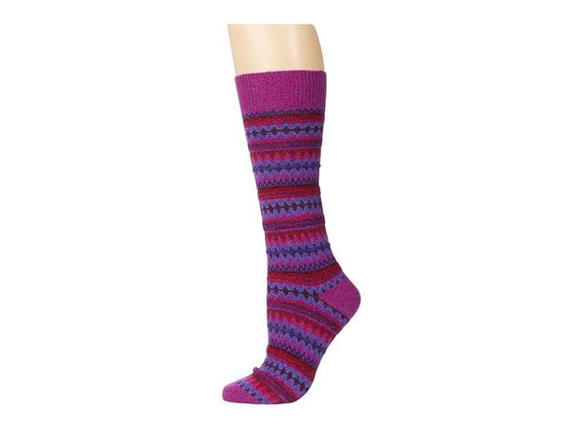 rag & bone Fair Isle Socks Multi) Women's Crew Cut Socks Shoes Product Image