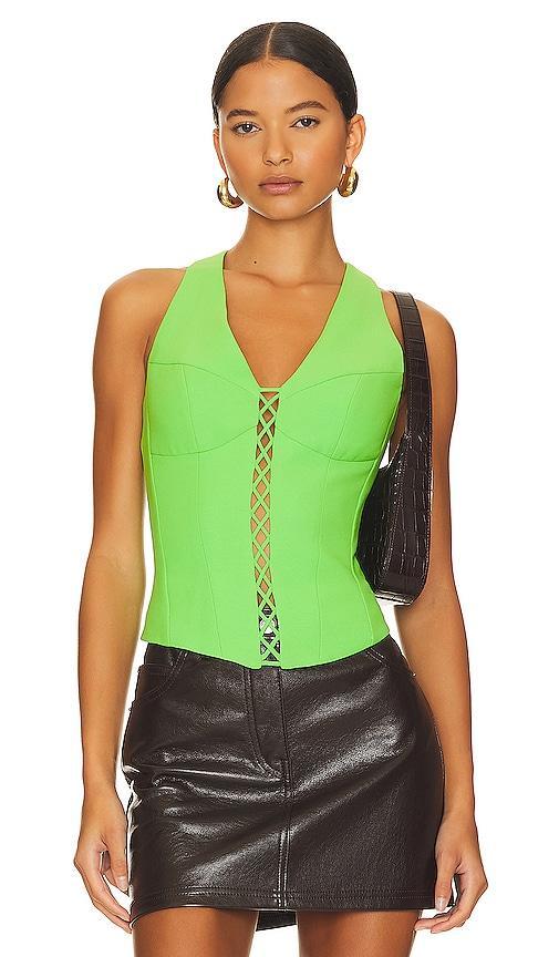 Lace Up Corset Top Product Image