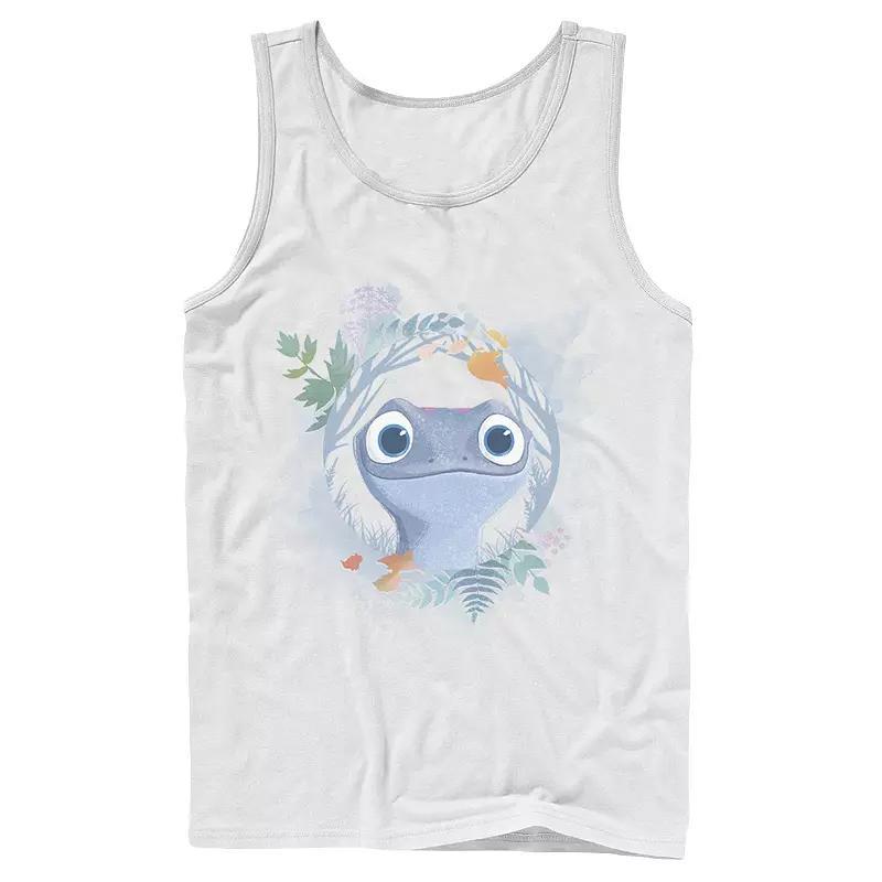 Mens Disney Frozen 2 Bruni The Salamander Watercolor Portrait Tank Top, Boys Product Image