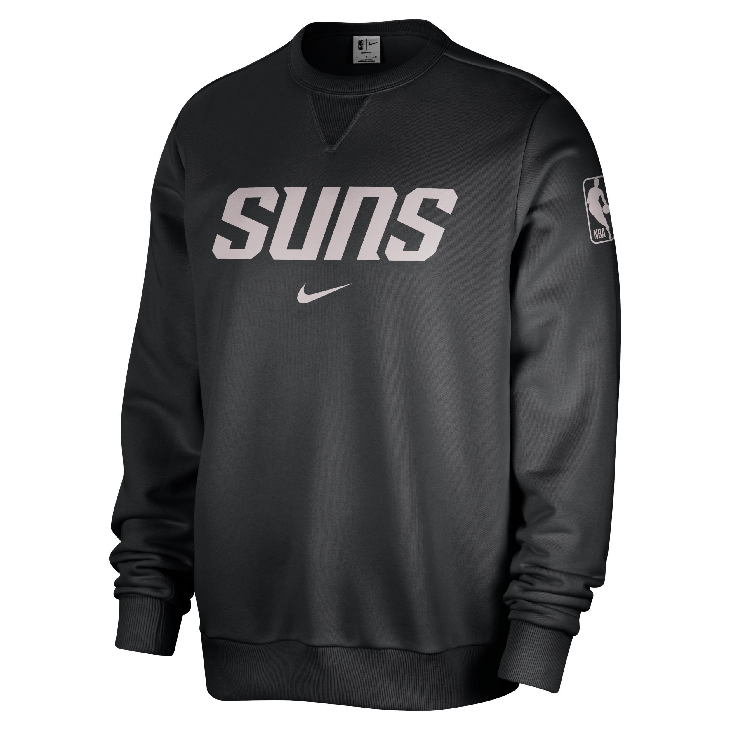 Phoenix Suns Standard Issue Nike Men's Dri-FIT NBA Crew-Neck Sweatshirt Product Image