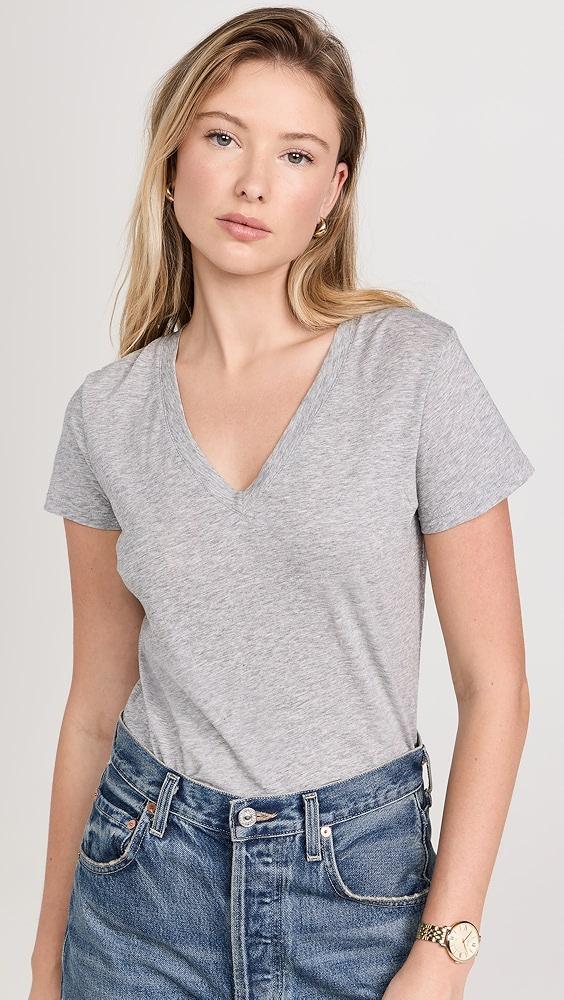 Vince Essential V Neck Tee | Shopbop Product Image